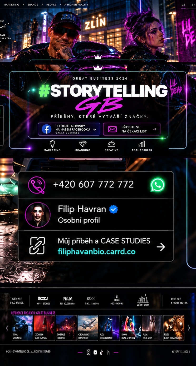 Storytelling GB — Great Business 2026 — mobile